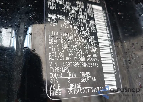 2024 Nissan Rogue Sv Intelligent Awd from USA, damaged, VIN JN8BT3BB0RW426415